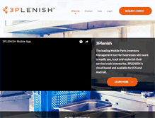 Tablet Screenshot of 3plenish.com